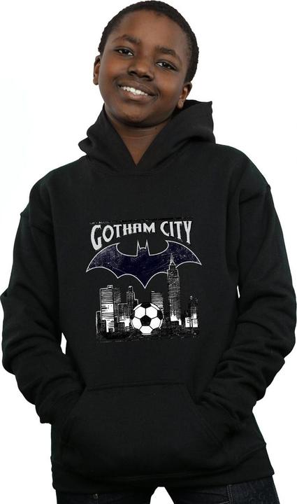 Immagine prodotto Batman Football Gotham City Felpa con Cappuccio Ragazzi (152, 158)