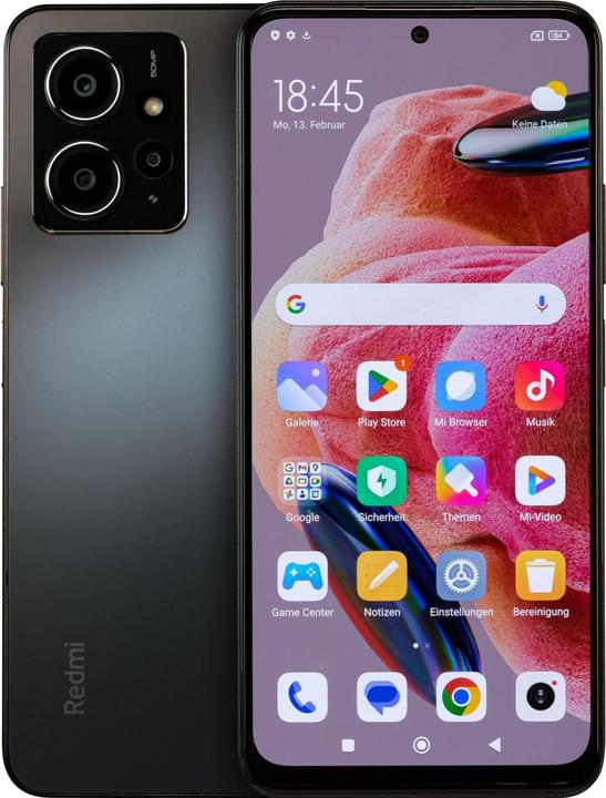 Xiaomi Redmi Note 12 (128 GB, Onyx Gray, 6.67", Dual SIM, 50 Mpx, 4G)