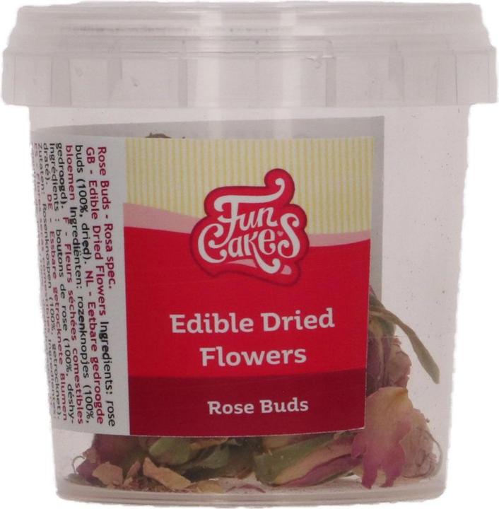 FunCakes Fiori secchi commestibili - Boccioli di rosa (9g) (1 x)