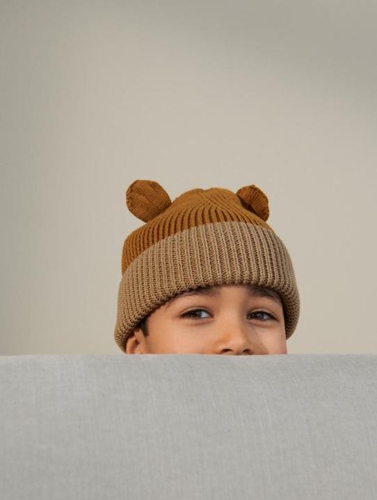 Produktbild Liewood Strick Beanie Golden Oat
