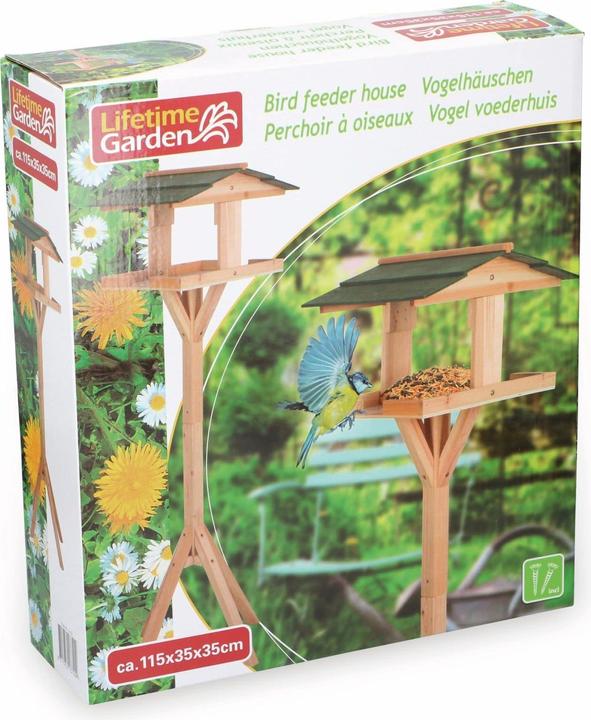 Actual product image Lifetime Bird Feeder with Stand (115x35x35 cm)