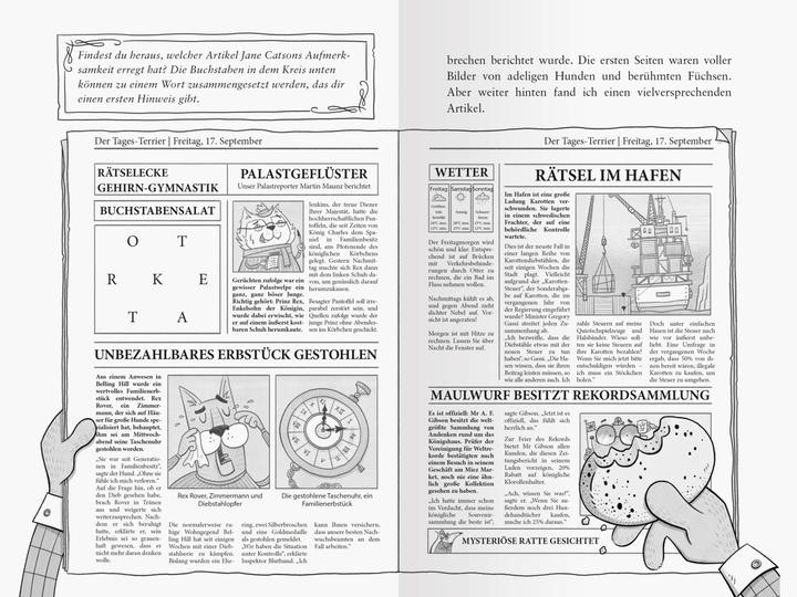Produktbild Ravensburger Meisterdetektiv Sherlock Bones. Ein spannender Rätselkrimi zum Mitraten, Band 2: Die verfluchte (Deutsch, John Bigwood, Sarah Heidelberger, Tim Collins, 2024)