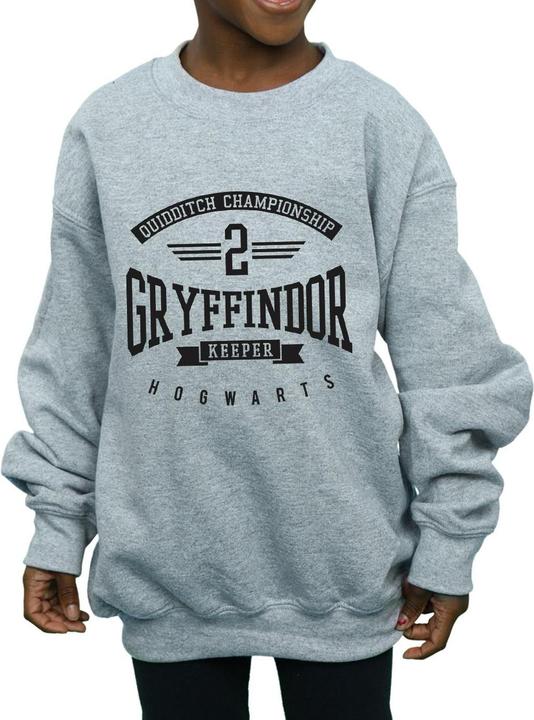 Actual product image Girls Gryffindor Keeper Sweatshirt (116)