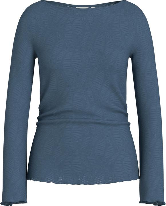 Actual product image Vila Boat-neck top with long sleeves (M)