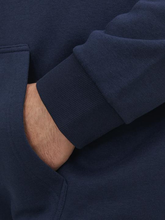 Actual product image Jack & Jones Zip Plus Size Hoodie (3XL)