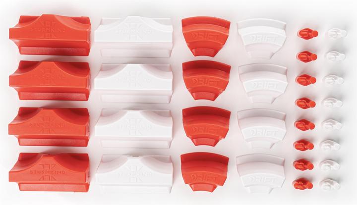 Actual product image Sturmkind DRIFT track boundary set 32 parts