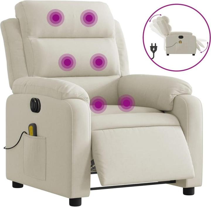 Produktbild VidaXL Massagesessel Elektrisch Samt