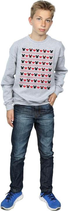 Image du produit Disney - Sweat MICKEY AND MINNIE CHRISTMAS HEARTS - Garçon (128)