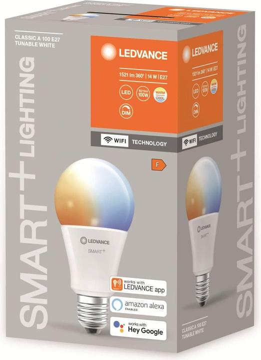 Actual product image Ledvance Classicsic A (E27, 14 W, 1521 lm, 1 x, F)