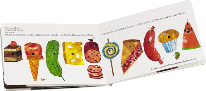 Image du produit Die kleine Raupe Nimmersatt (Allemand, Eric Carle, 2015)