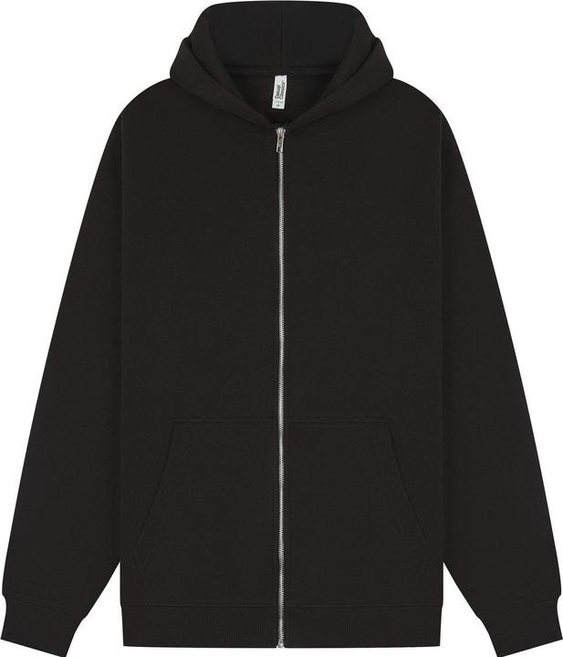 Actual product image Casual Classics Unisex Adult Core Ringspun Cotton Tall Full Zip Hoodie (L)