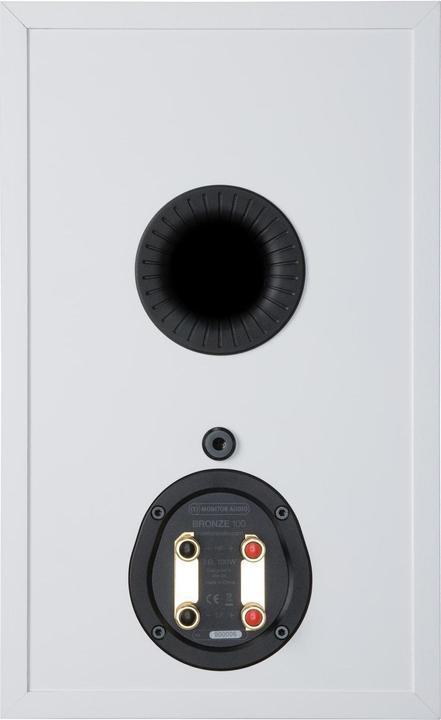 Image du produit Monitor Audio Paire d'enceintes d'étagère Bronze 100 Blanc (1 paire, 100 W)