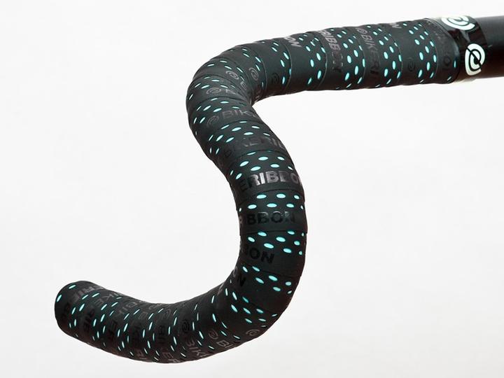 Produktbild Bike Ribbon Wrap für die Fahrradbandtropfen Lenkrad gr. 3,0 mm schwarz und blau (neu)