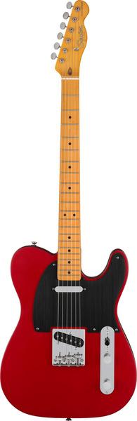 Actual product image Squier 40th Anniversary Telecaster Vintage Edition Satin Dakota Red electric guitar (Electric guitar)