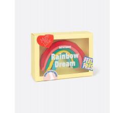 Actual product image Eat My Socks Socks, Rainbow Dream, Pinky (One size)