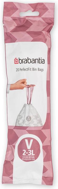 Actual product image Brabantia PerfectFit waste bag V 3 litres (20 x, 3 l)
