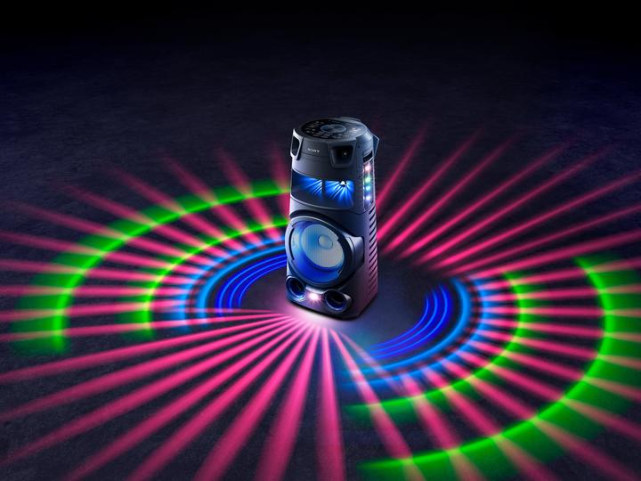 Actual product image Sony MHC-V73D (Electrical connection)