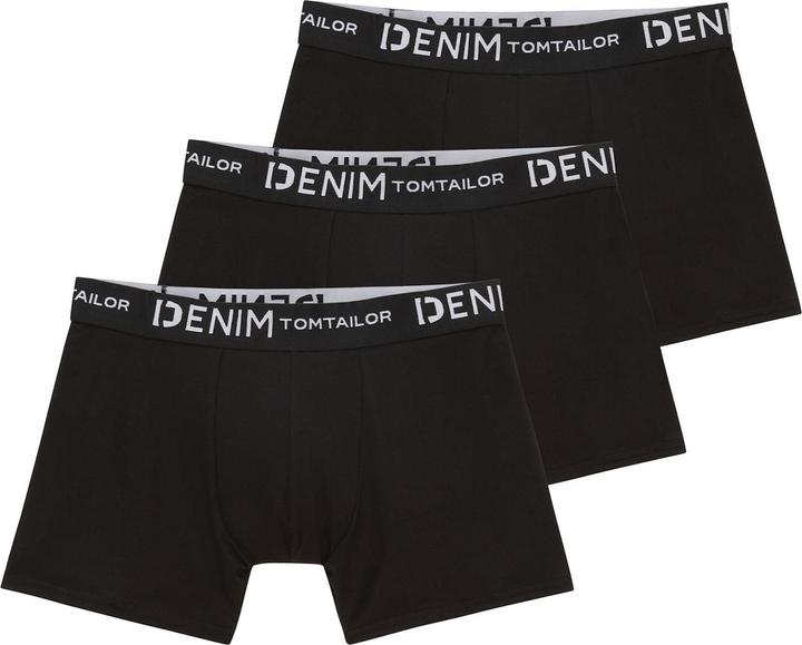 Tom Tailor Unterhose Trunks 3er Pack (L, 3er Pack)