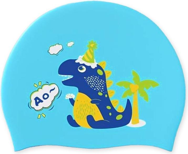 Splash & Fun Kinder-Badekappe Dinosaurier
