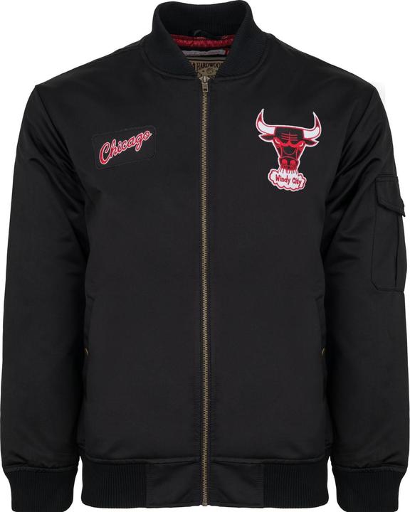 Actual product image Mitchell & Ness M&N Heavyweight Bomber Jacket NBA Chicago Bulls - M (M)