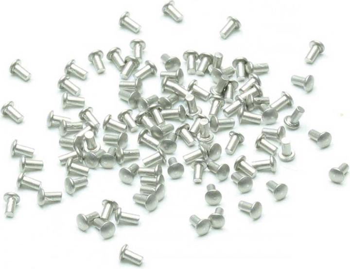 Actual product image Extron Modellbau Aluminium rivets 2 x 1 mm, 100s (100 pcs.)