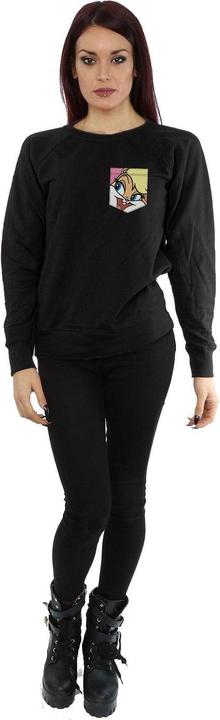 Produktbild Looney Tunes Lola Bunny Face Faux Pocket Sweatshirt (L)
