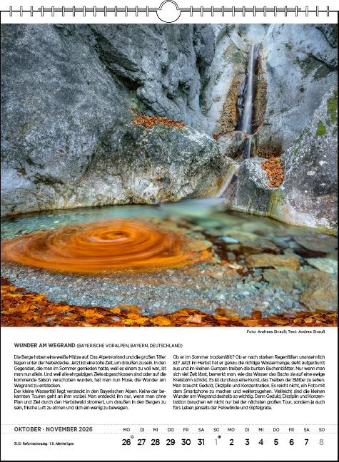 Immagine prodotto Blodigs Alpenkalender 2026 (24 x 32 cm, Copertina rigida, Tedesco)