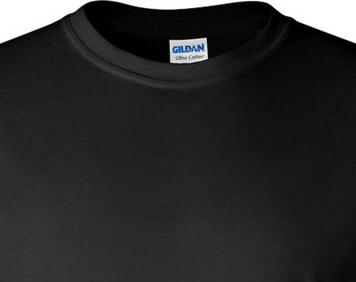 Actual product image Gildan Ultra T-shirt with round neck, long sleeves (S)
