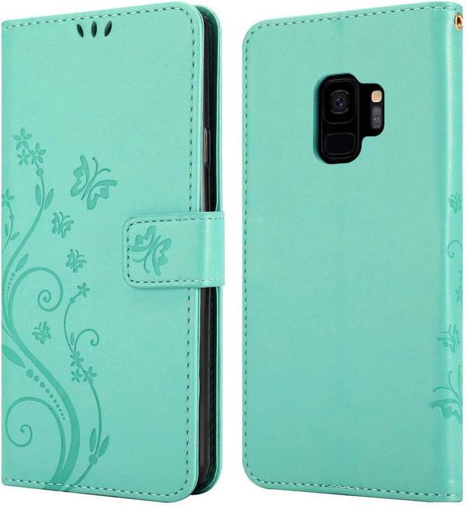 Productafbeelding Cadorabo Bloemen Boekomslag (Samsung Galaxy S9)