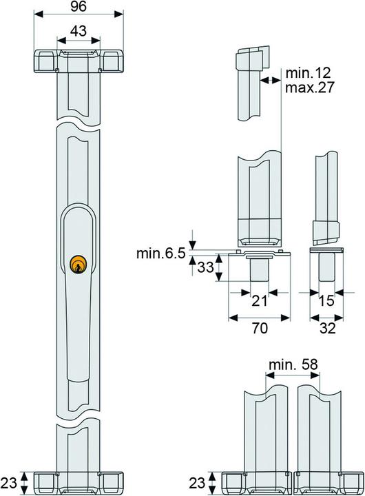 Image du produit Abus FOS 550