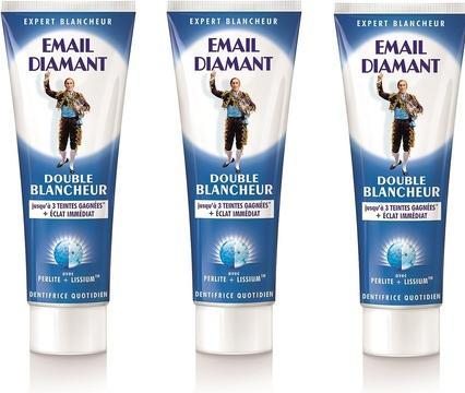 Image du produit Atos E -Mail -Diamant Double Blancheur Dentifrice blanchissant Dudged 75ml (75 ml)
