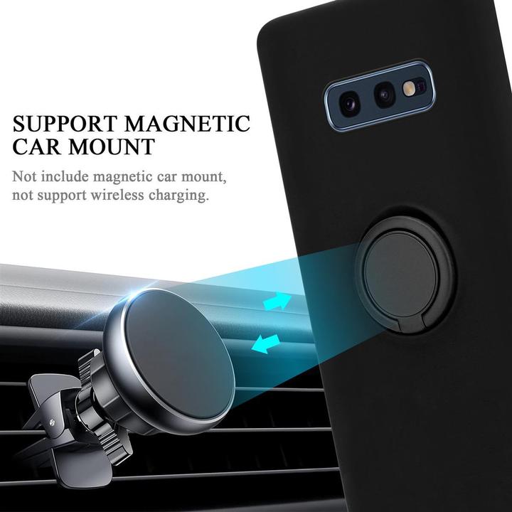 Productafbeelding Cadorabo TPU Vloeibare Ring Silicone Hoesje (Samsung Galaxy S10e)
