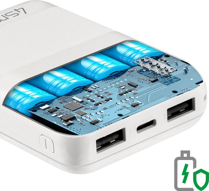 Produktbild 4smarts Powerbank VoltHub Go2 10000 mAh (10000 mAh, 10.50 W, 37 Wh)