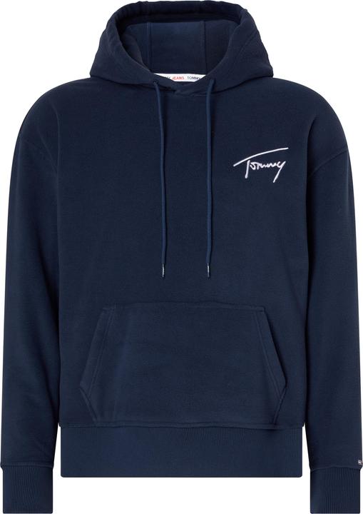 Produktbild Tommy Hilfiger Tommy Jeans - Men's Relaxed Signature Hoodie - Size L (L)