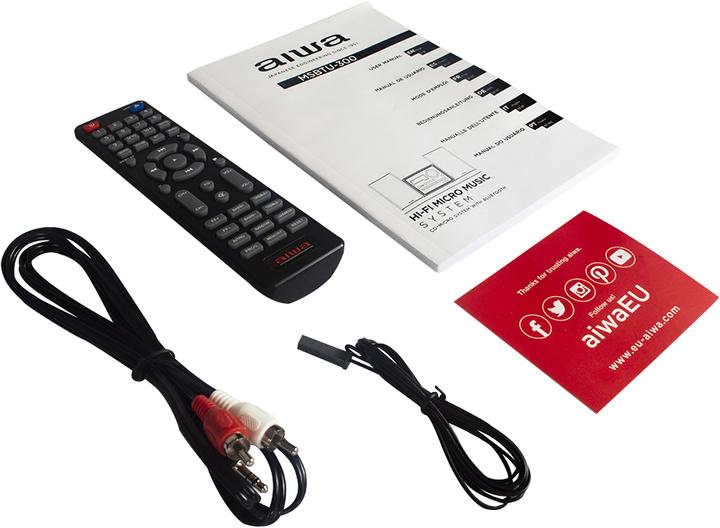 Actual product image Aiwa MSBTU-300 (Bluetooth, CD player, 2x 10 W)