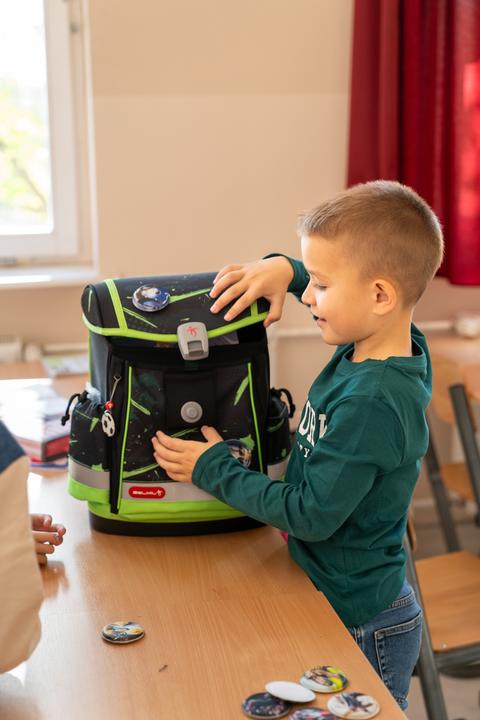 Produktbild Belmil CLASSY Plus Schulrucksack-Set Neon Sport (19 l)
