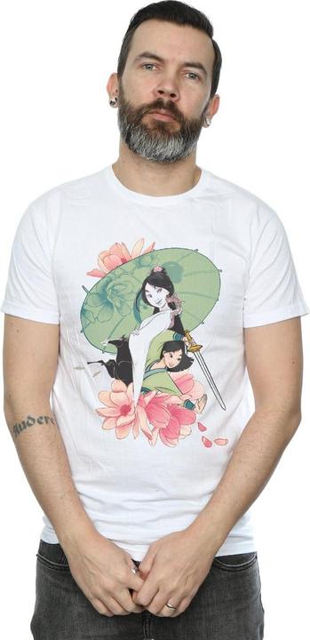 Immagine prodotto Disney Mulan Magnolia Collage Maglietta Uomo (XL)