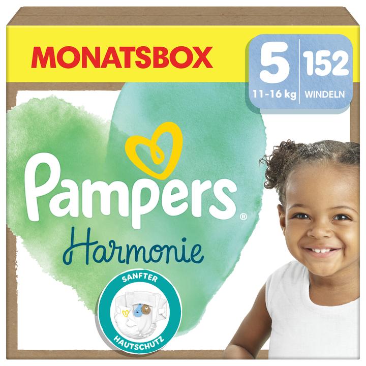 Actual product image Pampers Harmonie (Size 5, Monthly box, 152 Piece)