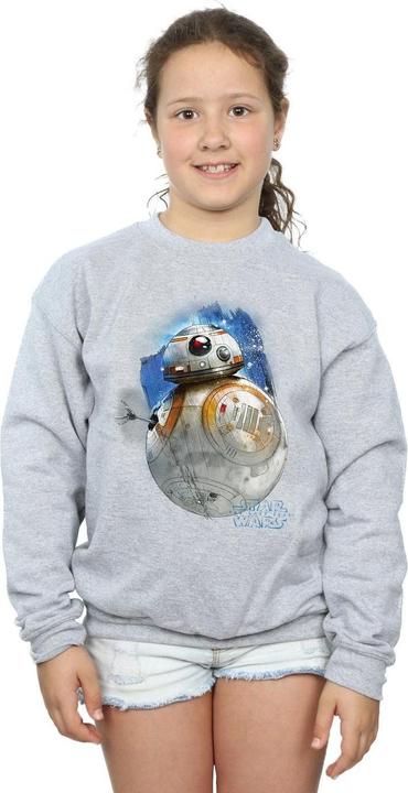 Produktbild Star Wars The Last Jedi BB8 Brushed Sweatshirt Mädchen (140, 146)