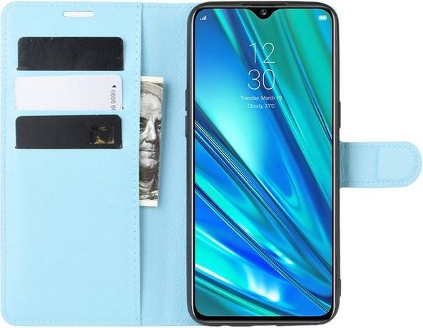 Productafbeelding MU Classic Litchi Leren Boekomslag Serie (Realme 5 Pro)