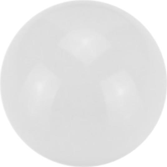 Image du produit Star Piercing Micro boule Pure White (sans laiton, Acier chirurgical 316L)