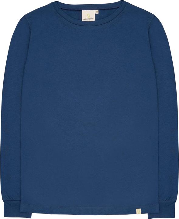 greenjama Langarm-Shirt mit Woll-Anteil
