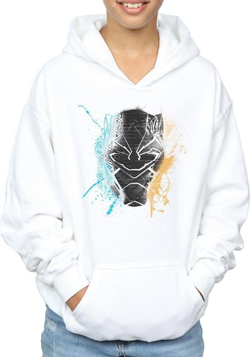 Actual product image Boys Black Panther Splash Hoodie (140, 146)