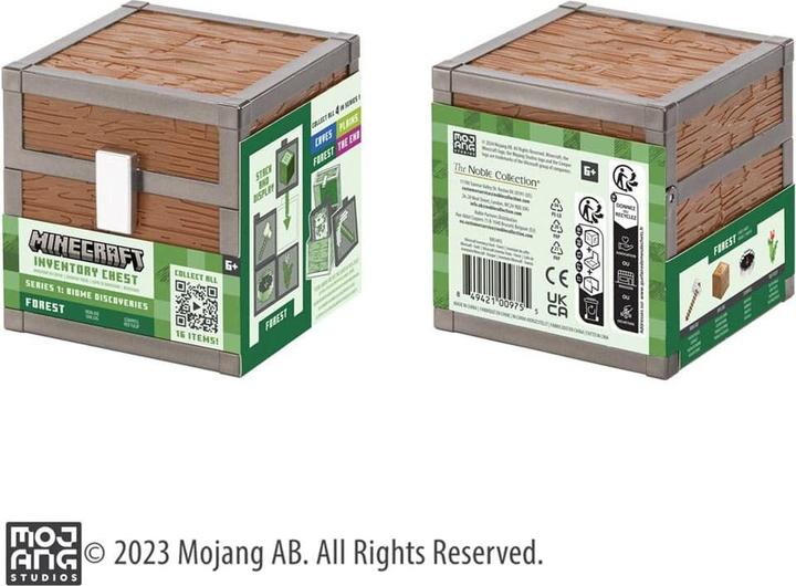 Actual product image Noble Collection Minecraft Loot Chest Forest 10 cm
