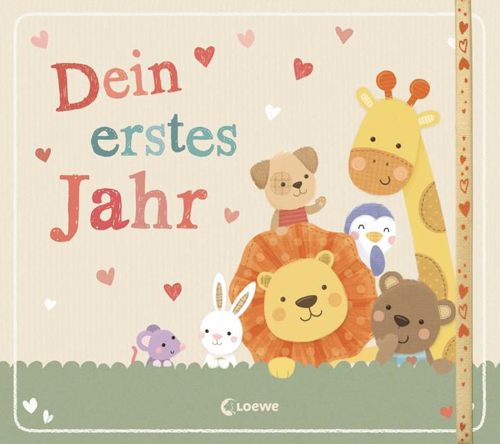 Dein erstes Jahr (Deutsch, Sarah Ward, Loewe Eintragbücher, 2017)