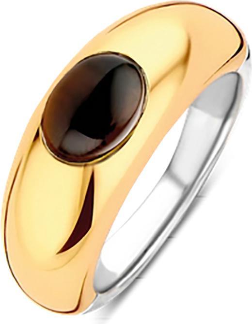 Produktbild Ti Sento Milano Ring mit Crystal braun bicolor 12173TB (56, 925 Silber)