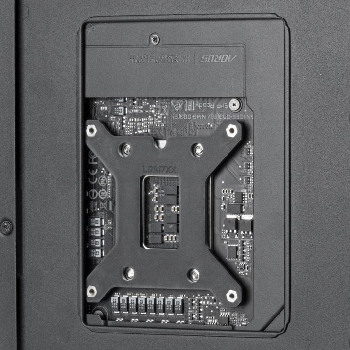 Actual product image Silverstone SST-ML12B Milo Slim HTPC Slim & compact Mini-ITX Computer Case (Mini-ITX)