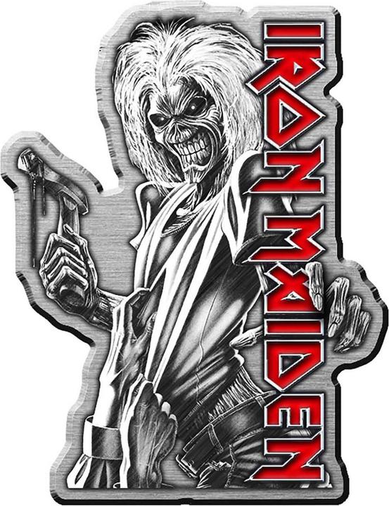 Actual product image Music Brand Killers metal badge