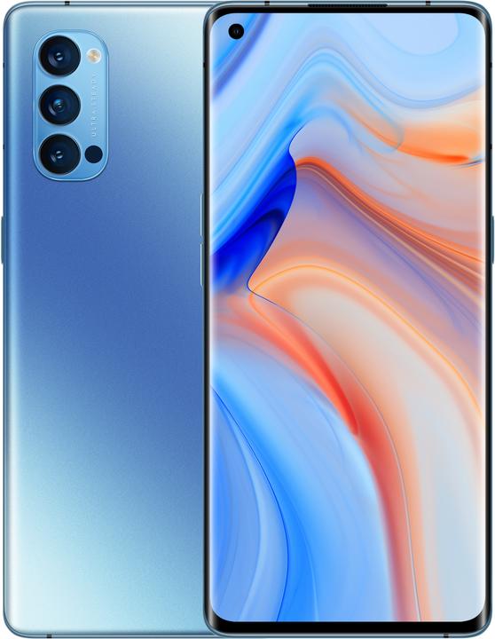 Produktbild OPPO Reno4 Pro (256 GB, Galactic Blue, 6.50", Dual SIM, 48 Mpx, 5G)
