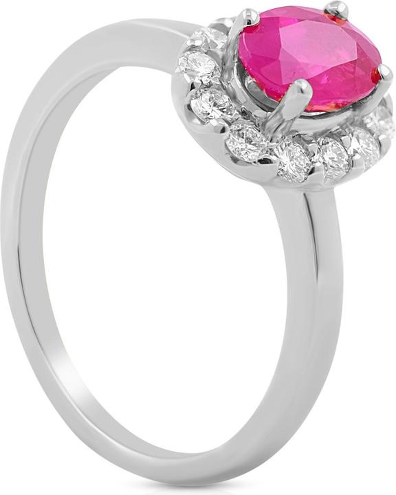 Actual product image Muau Ring (56, 950 Platinum)